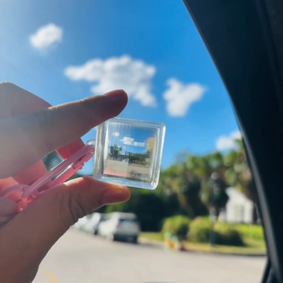 🏆 Pixel Filter Keychain | Carry the Blocky World Everywhere