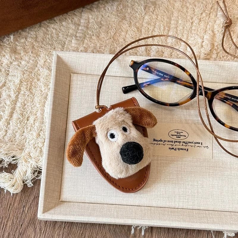 🐾 Cartoon Leather Pendant Necklace – Add a Cute Twist to Your Look