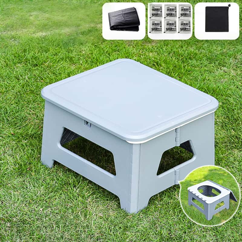 ⛺Portable Camping Toilet | Comfort and Hygiene Anywhere