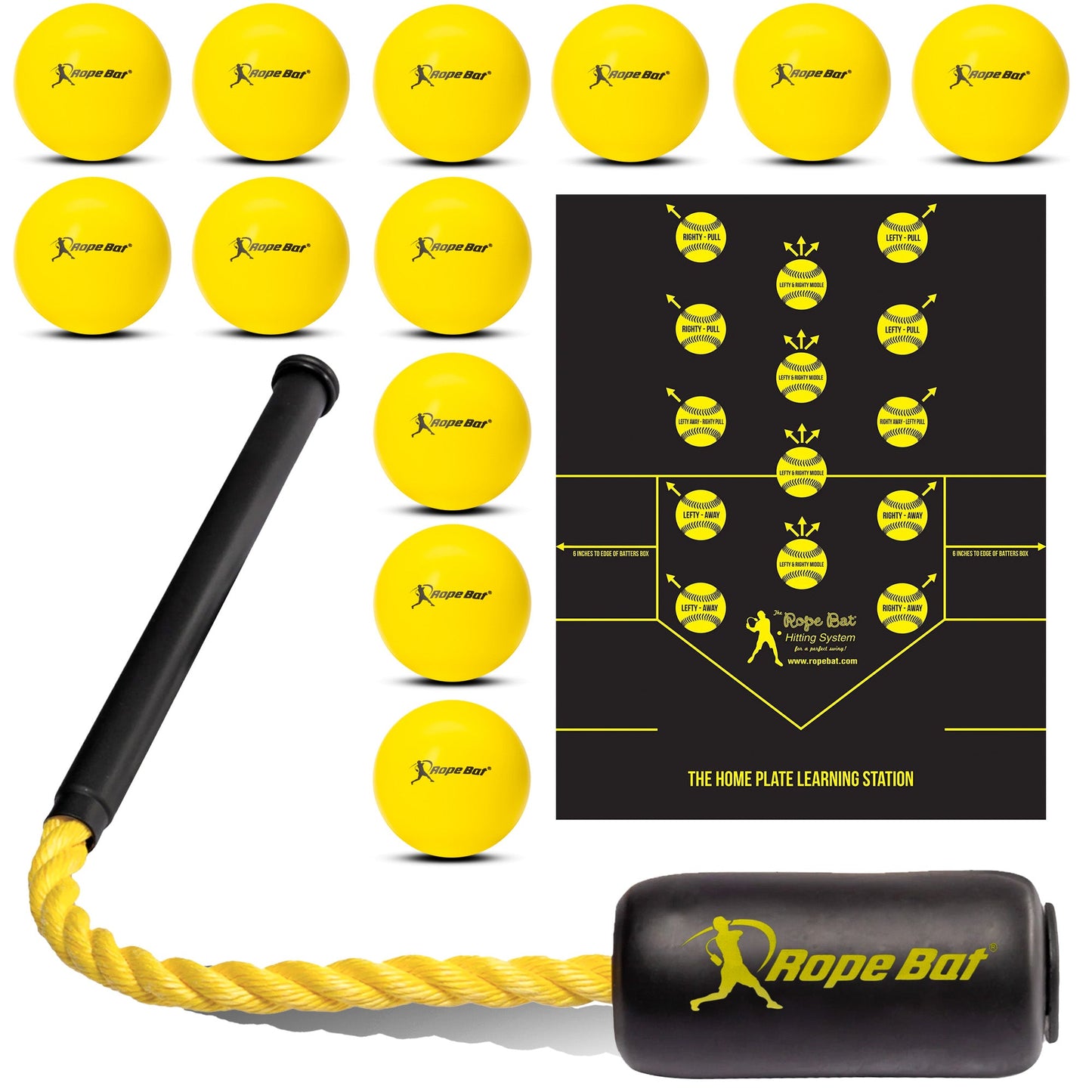 🏆 Ultimate Rope Bat Swing Trainer | Master Your Swing Anytime ⚾