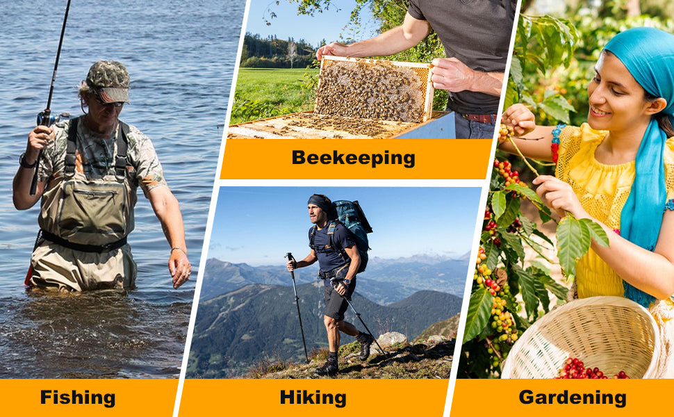 🦟 Mosquito Net Jacket & Pants Set | Full-Body Mesh Shield for Outdoor Protection