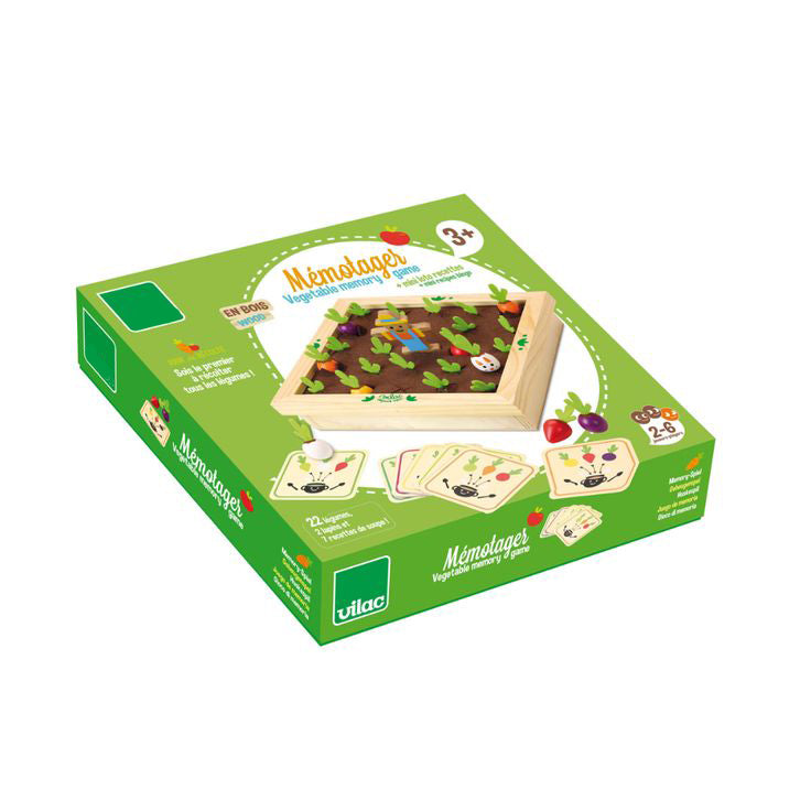 🥕 Vegetable Memory Game | Fun Wooden Educational Toy for Kids