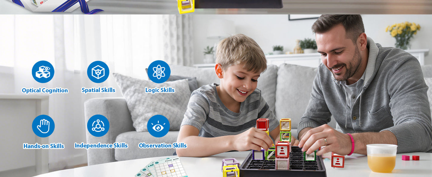 🔦 Laser Maze Logic Game | STEM Light & Logic Puzzle