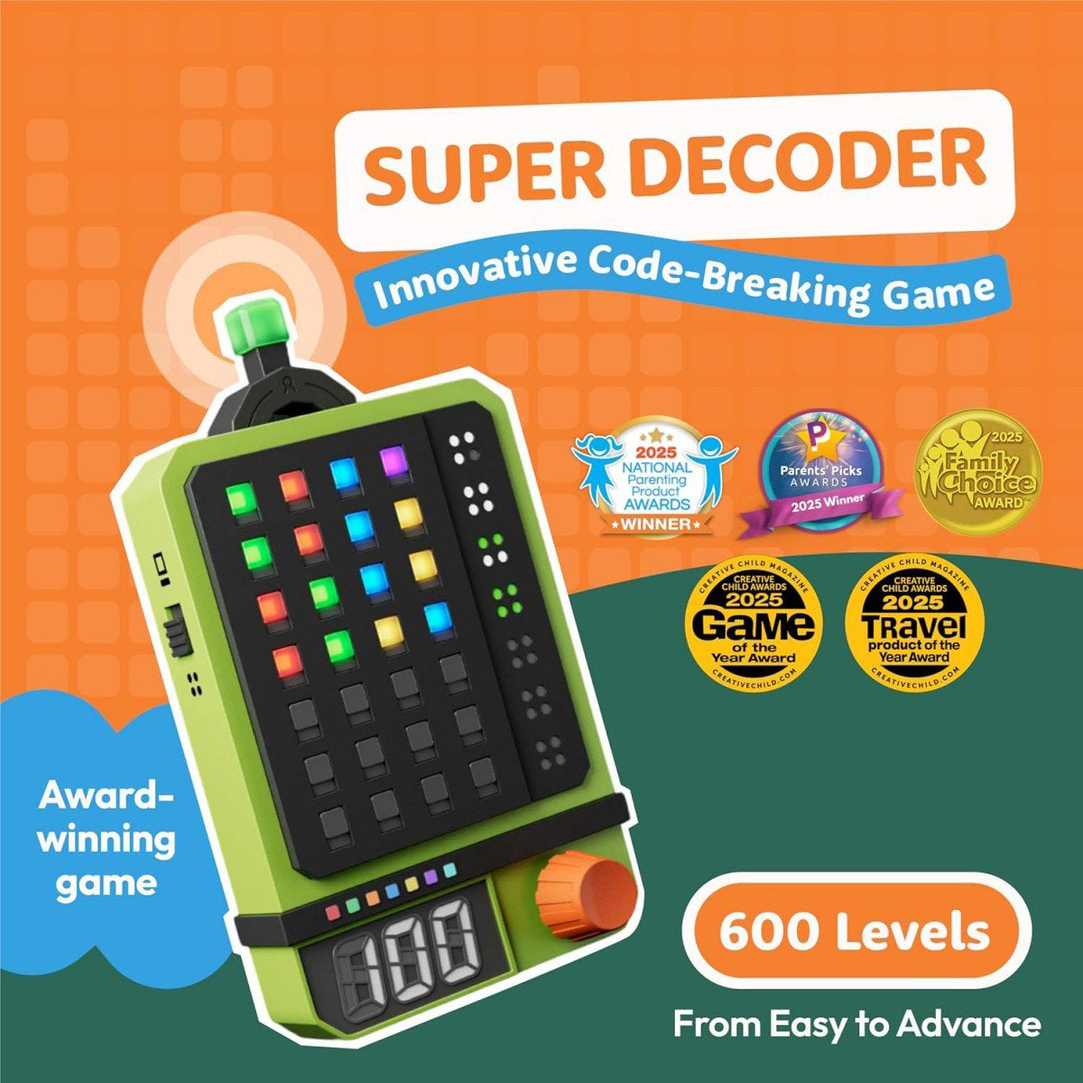🧩 Super Decoder Puzzle Game | Crack the Code, Sharpen the Mind