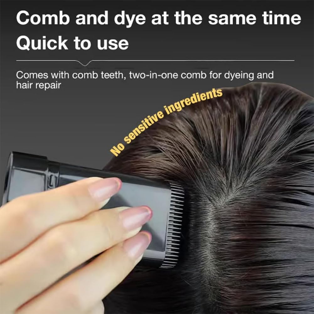 💇 Hair Dye Comb | Easy, No-Mess Grey Coverage Anytime
