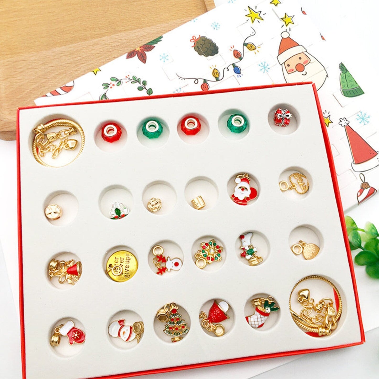 💫 Advent Calendar Bracelet Set | Create Your Own Holiday Jewelry ✨