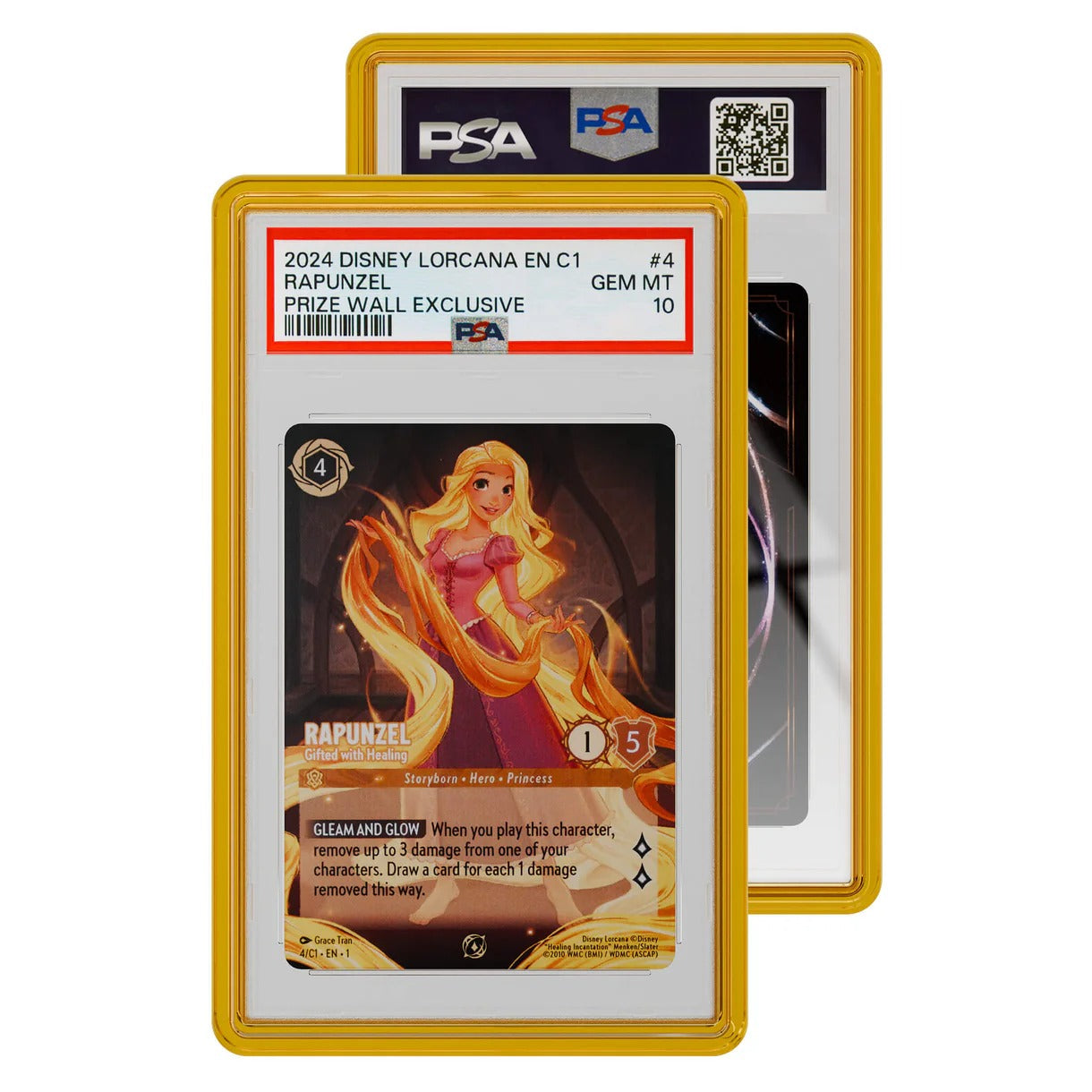 Graded Card Sleeve – Clear Protective Case for Display & Storage