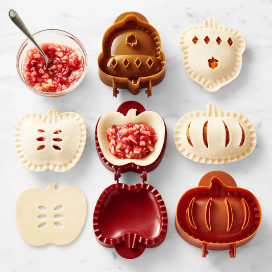 Holiday Mini Pie Mold Set – Fun Shaped Cookie & Pastry Baking Tools
