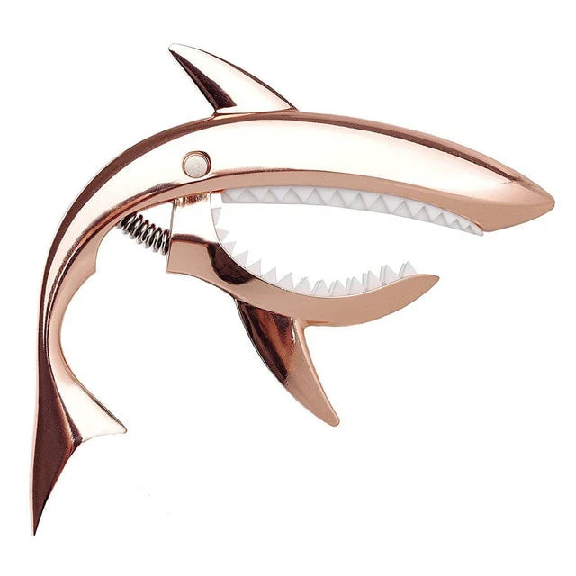 🎸 Shark Bite Guitar Capo | Stylish Design with Precision Grip 🦈