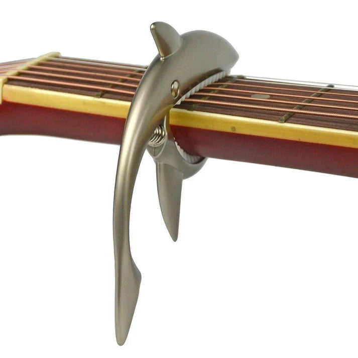 🎸 Shark Bite Guitar Capo | Stylish Design with Precision Grip 🦈