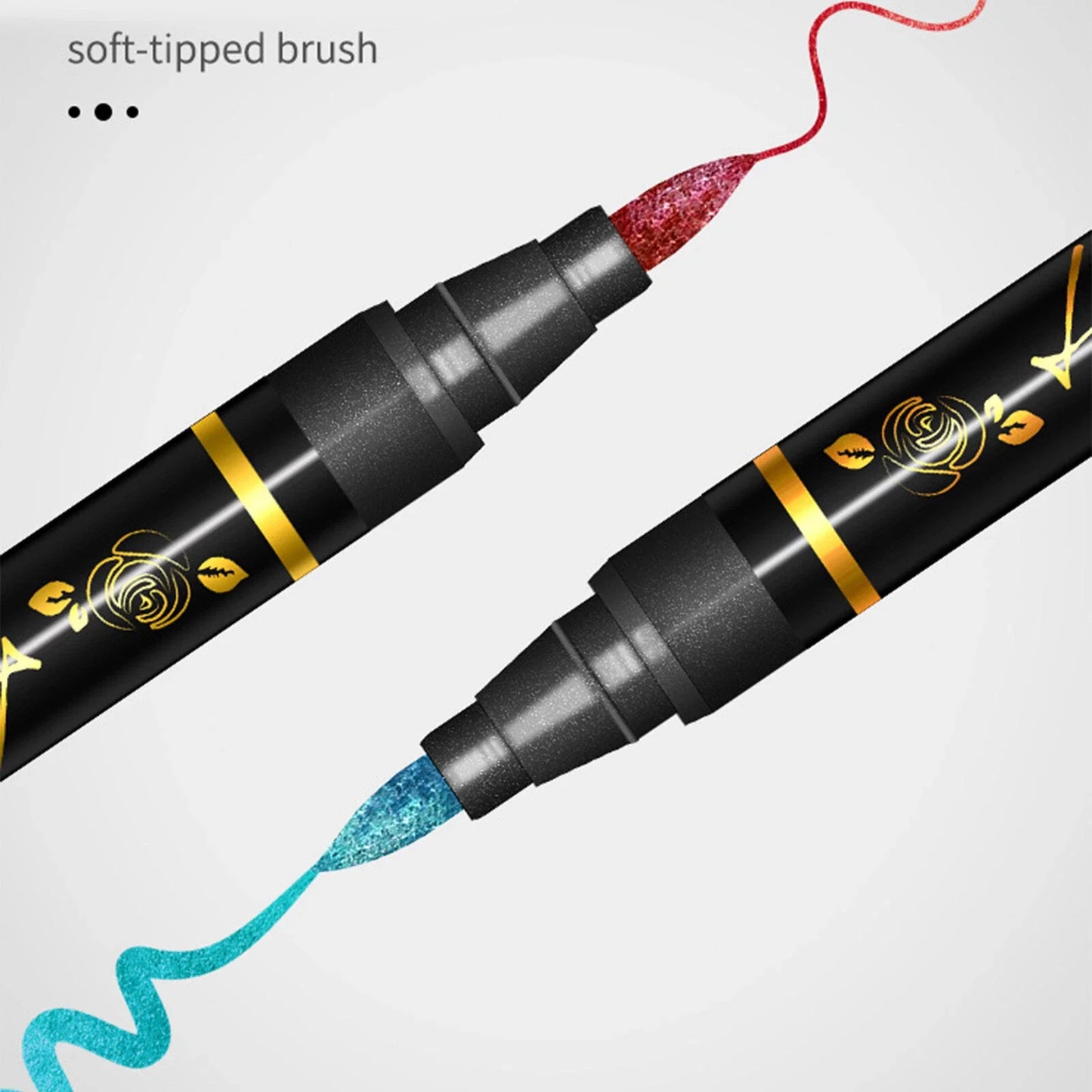 Halloween Temporary Tattoo Pens – 10 Colors Set for Kids & Adults