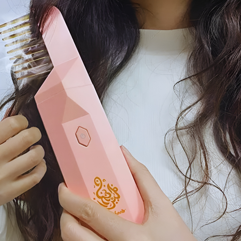 🌿 Handheld Aroma Diffuser for Hair Care | Ultrasonic Mist with Essential Oils